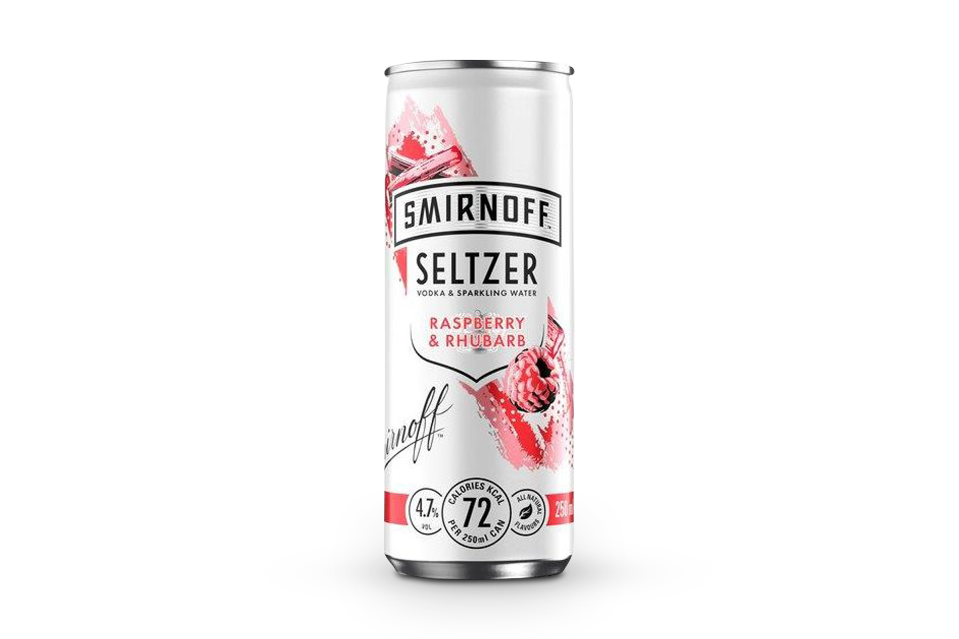 Smirnoff Seltzer Raspberry & Rhubarb 0.25l 45