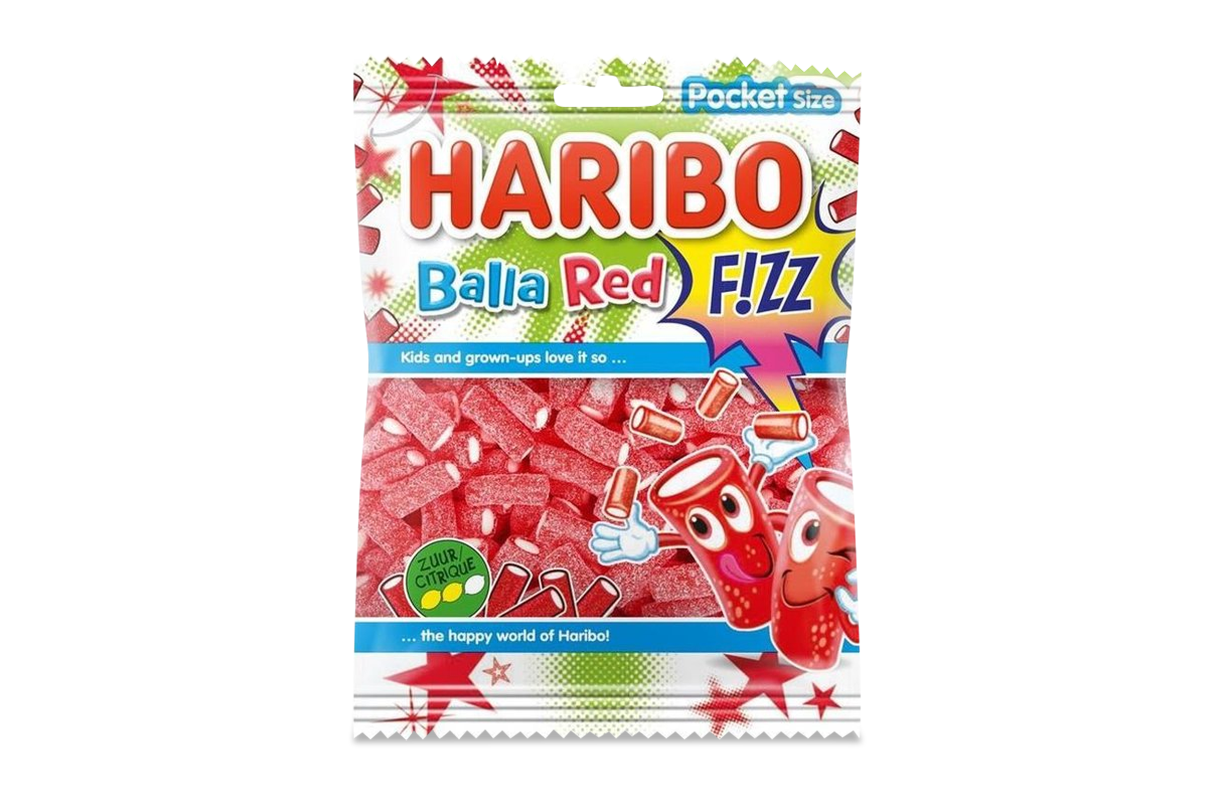 Haribo Balla Red FIZZ 70 g 67